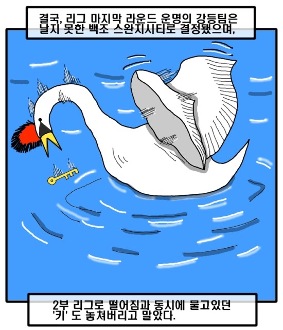 [훈의축구웹툰] 각 리그의 마무리와 강등되는 클럽들